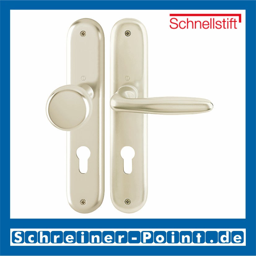 Hoppe Verona Aluminium Langschildgarnitur F2 Neusilber 1510/273P, 2962254, 6972160, 2962262, 2962271, 6972129, 2806593